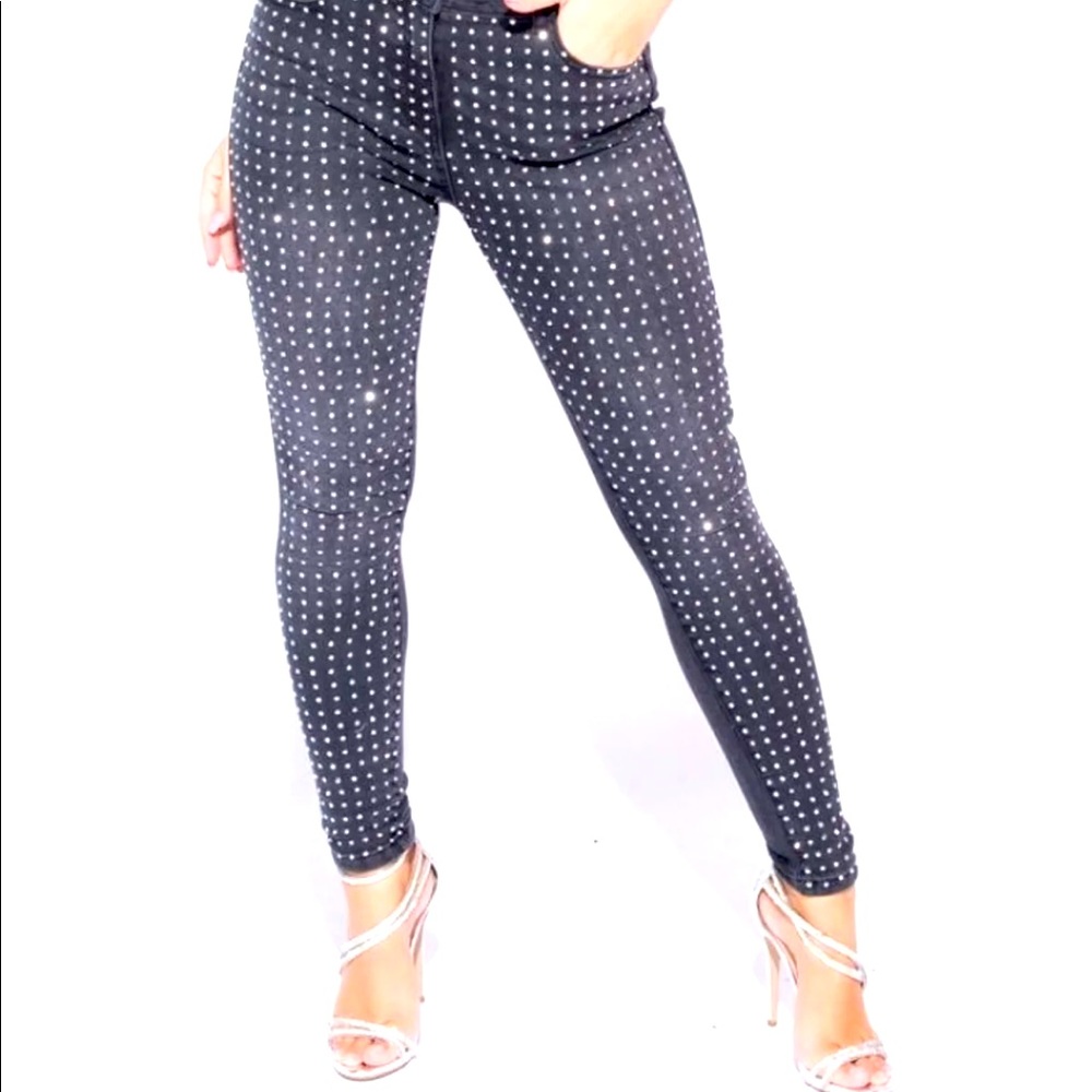 High Waisted Skinny Jeans